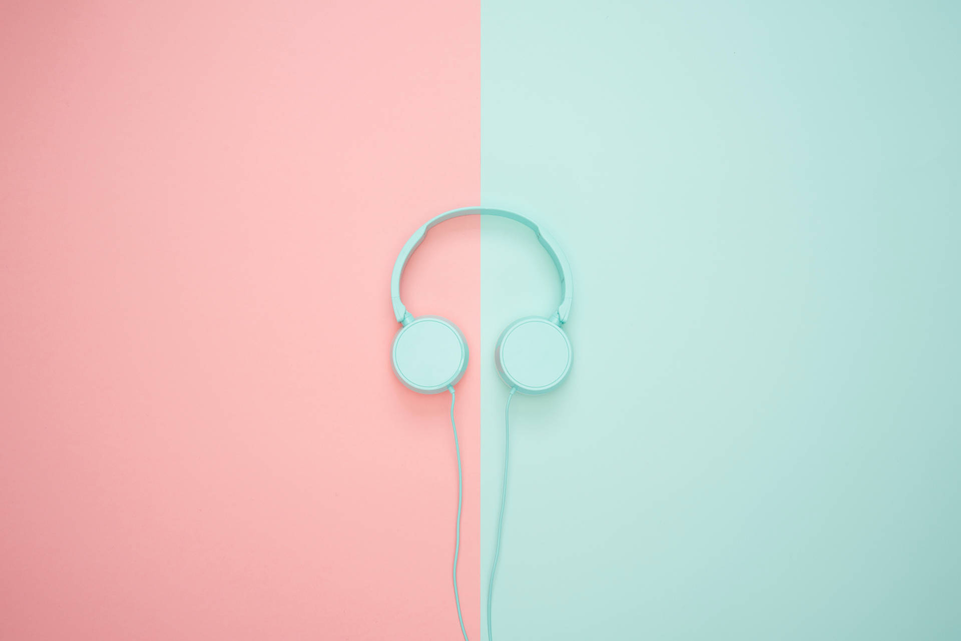 pastel pink, mint green, light blue, Full HD Desktop Wallpaper