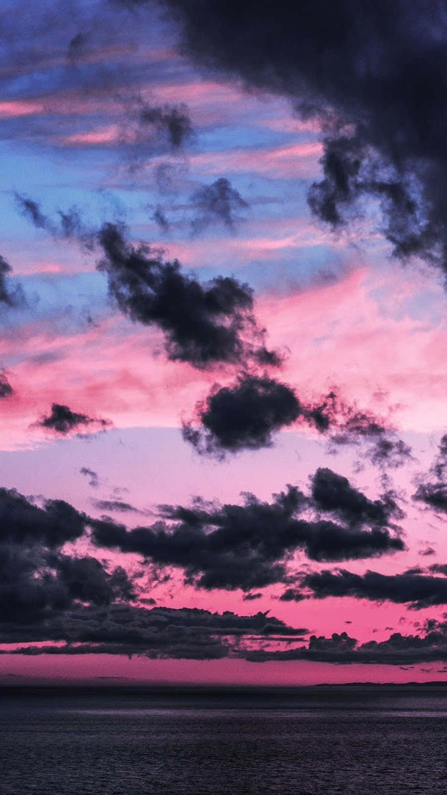 Aesthetic Dark Pink, pink, purple, HD Phone Wallpaper