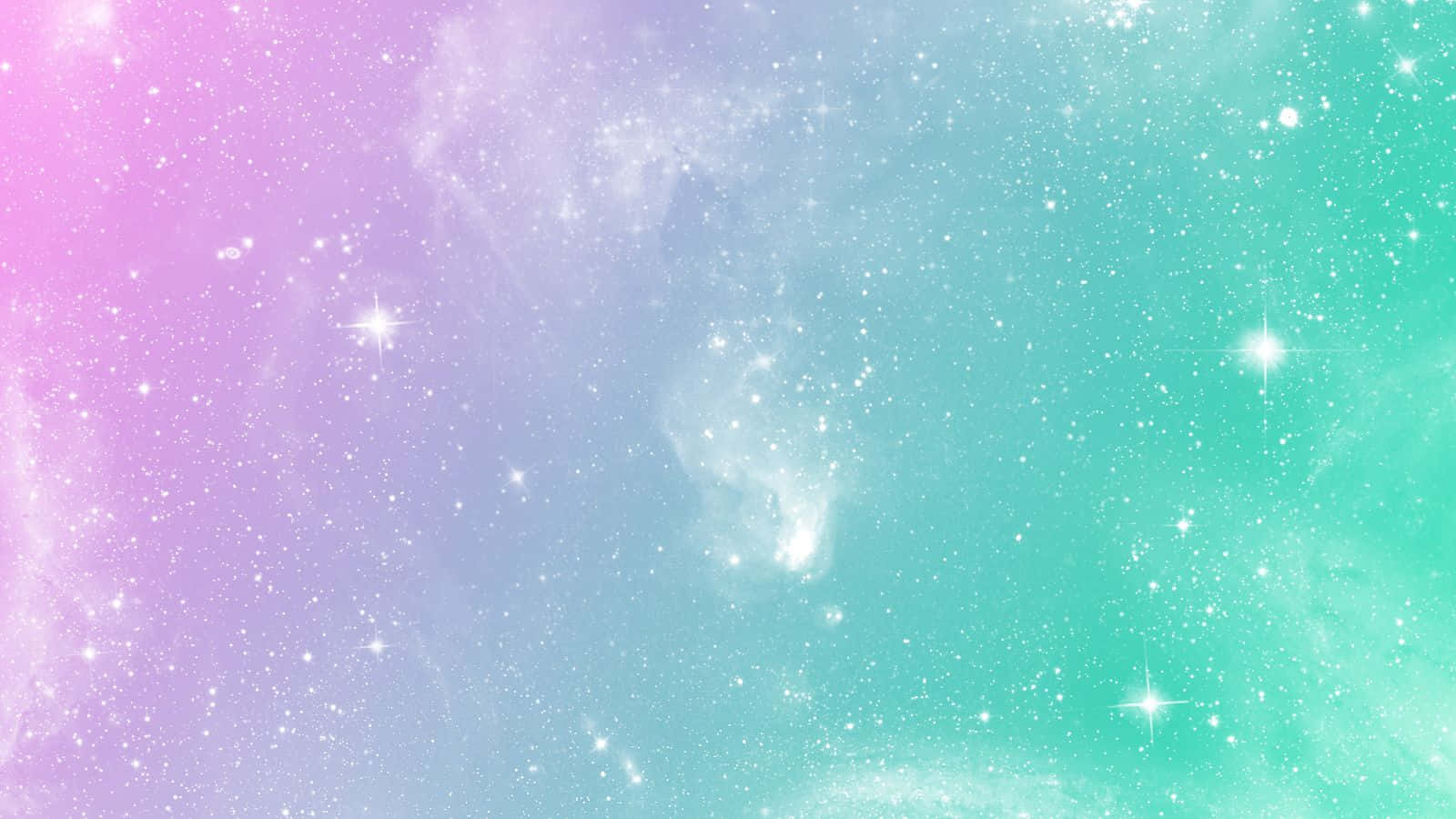 pastel galaxy, pink, blue, HD Desktop Wallpaper