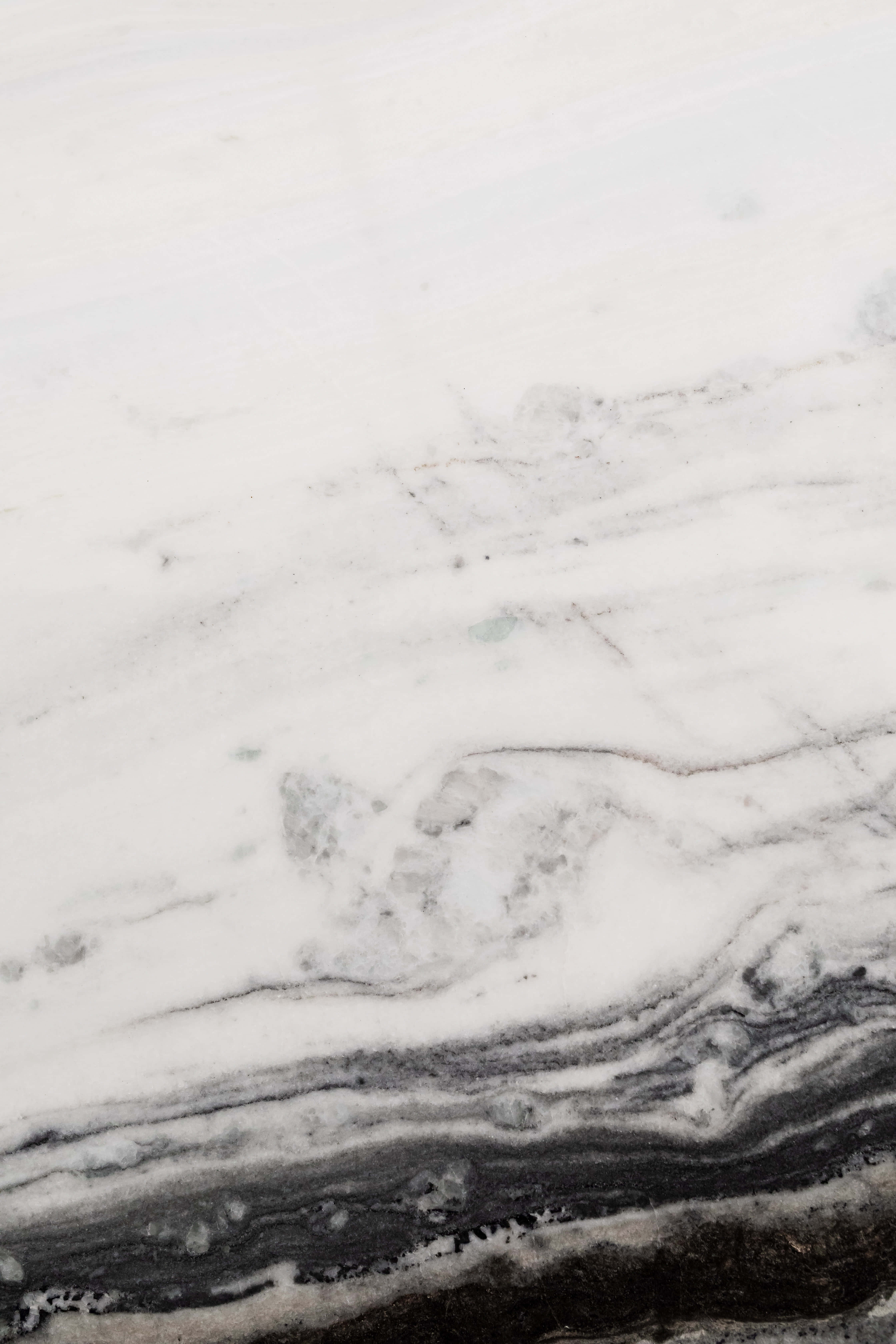 aesthetic gray marble, white marble, gray veins, 5K Phone Wallpaper