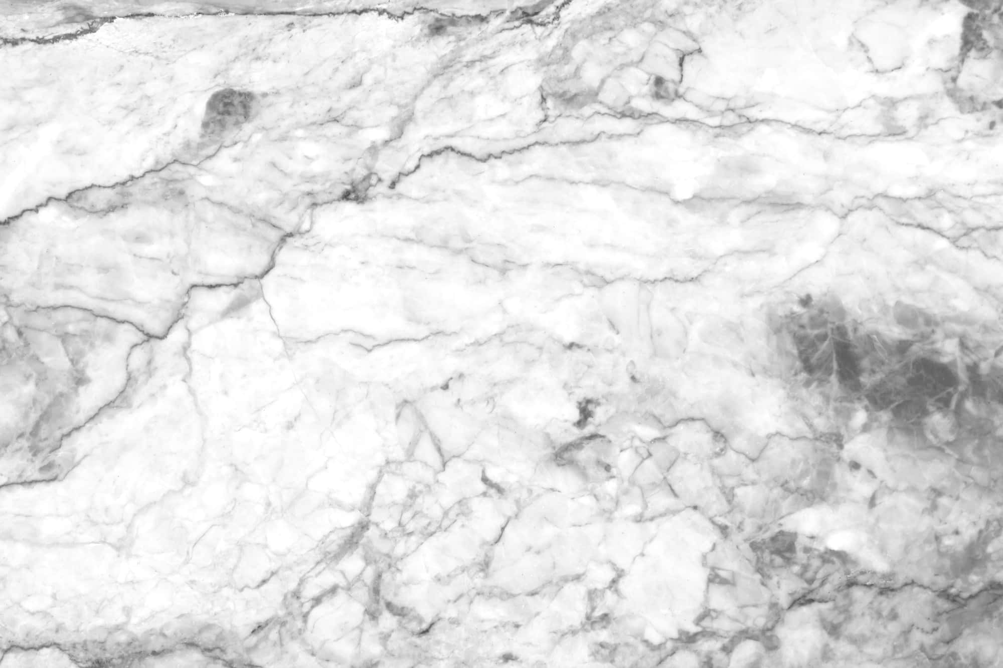 Aesthetic Gray Marble, white marble, gray veining, Full HD Desktop Wallpaper