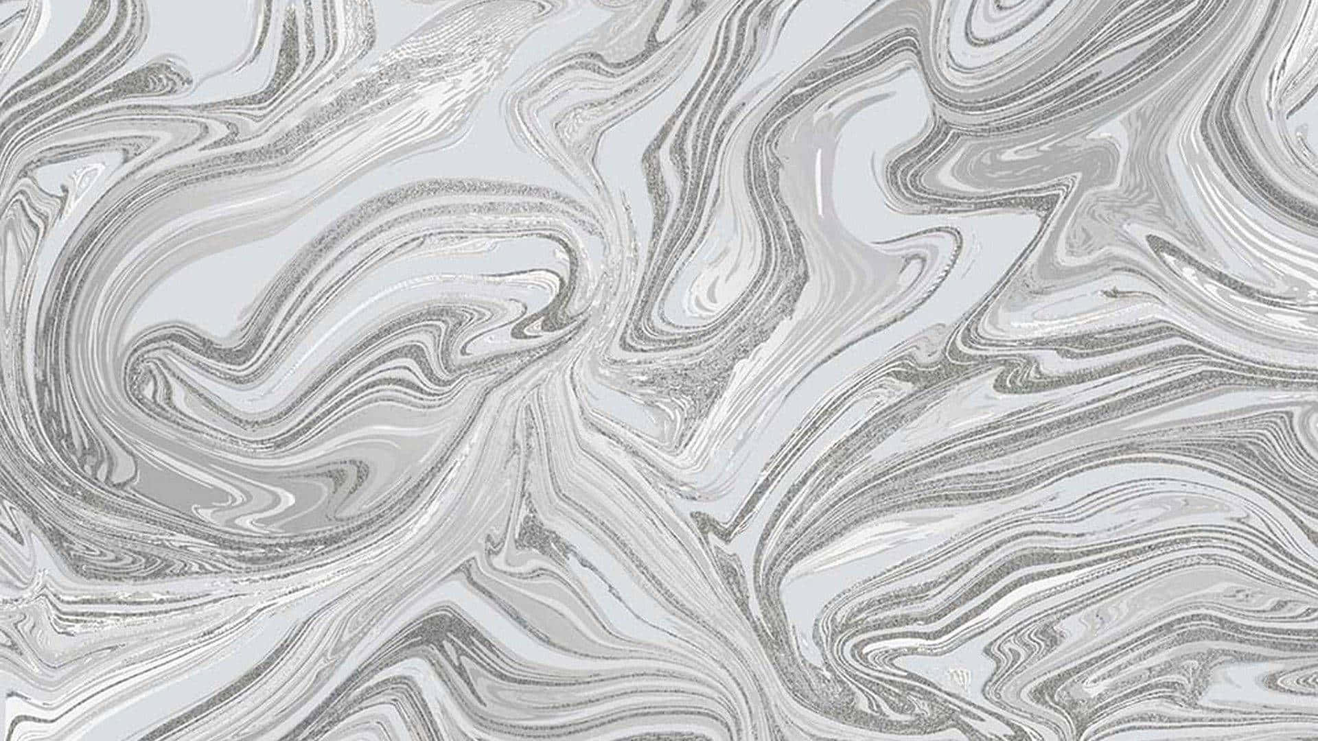 Aesthetic Gray Marble, swirling patterns, silver, Full HD Desktop Wallpaper