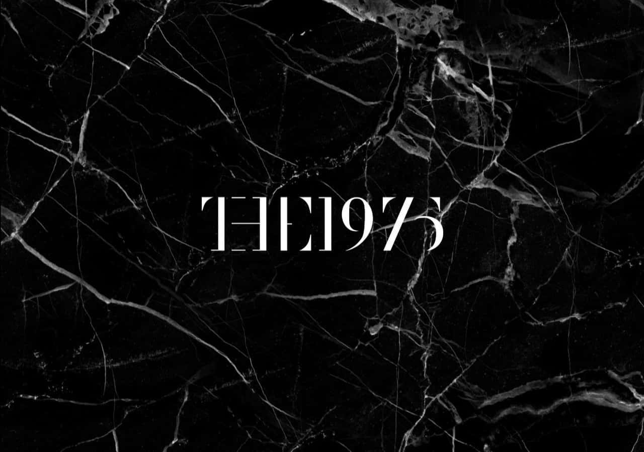 The 1975, black marble, gray veining, HD Desktop Wallpaper