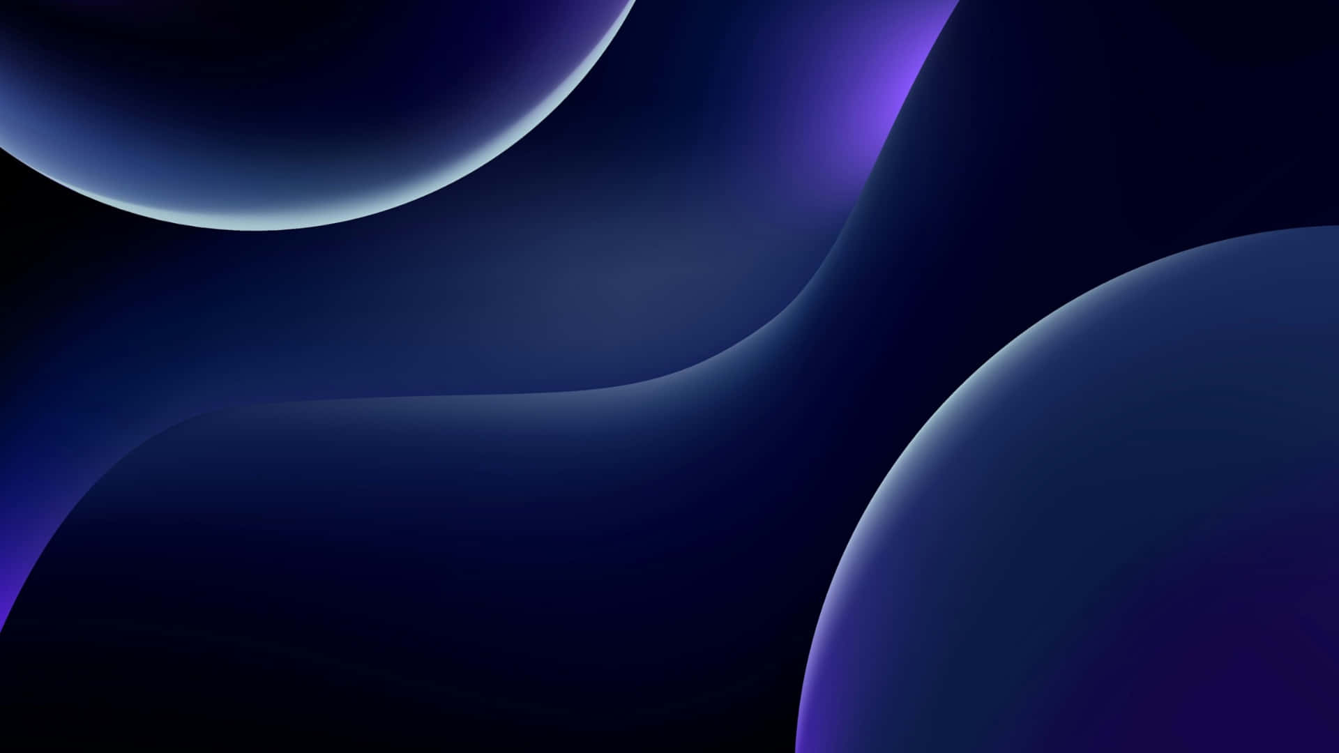 macos tahoe, dark mode, deep blue, Full HD Desktop Wallpaper
