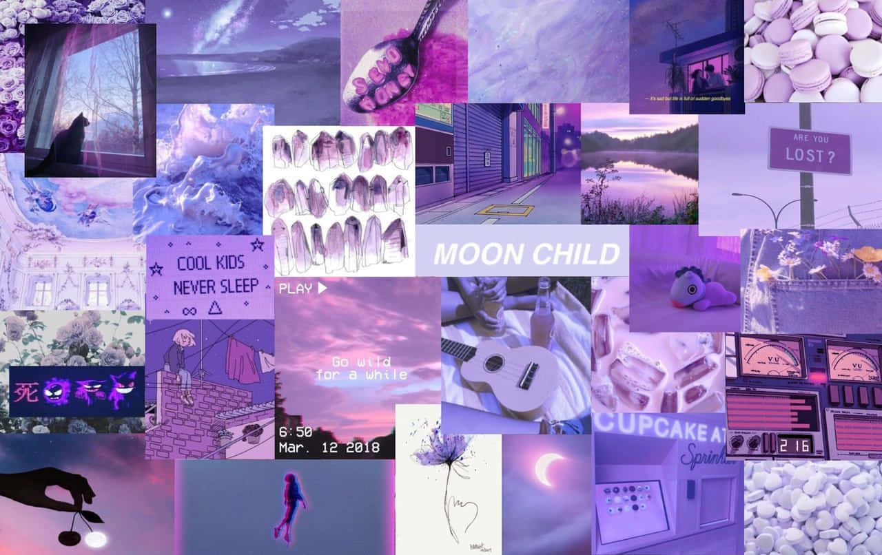 pink, grungy, purple-themed, HD Desktop Wallpaper