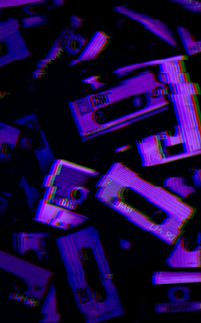 Aesthetic Grunge Phone, purple, blue, HD Phone Wallpaper