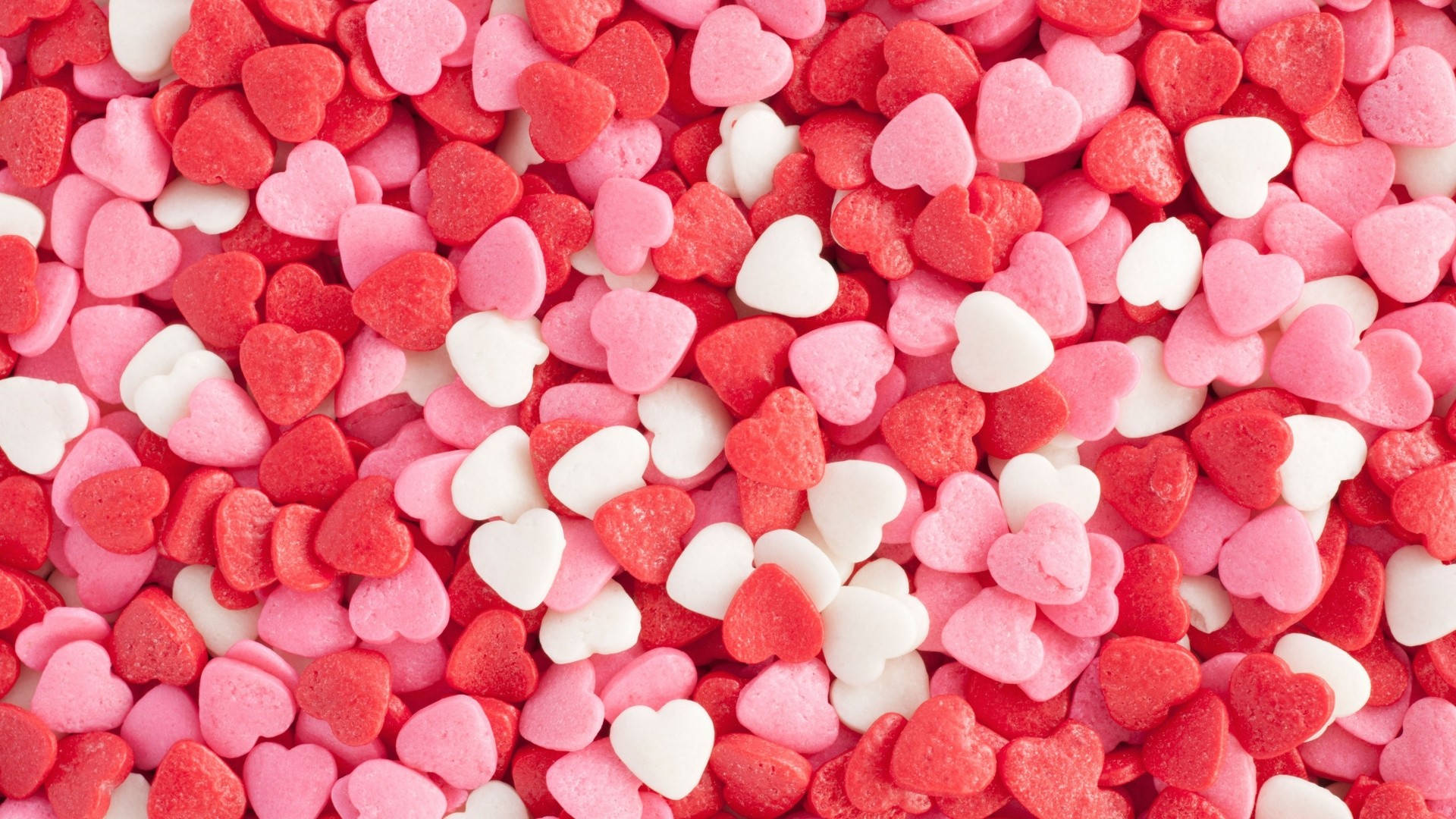 Aesthetic Heart, red, pink, Full HD Desktop Wallpaper
