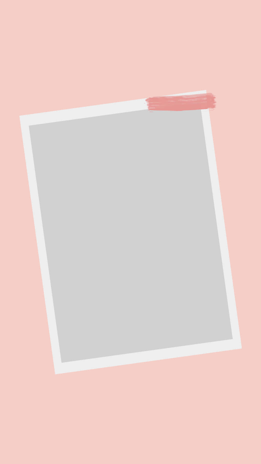 Aesthetic Instagram, blank polaroid template, white photo frame, Full HD Phone Wallpaper