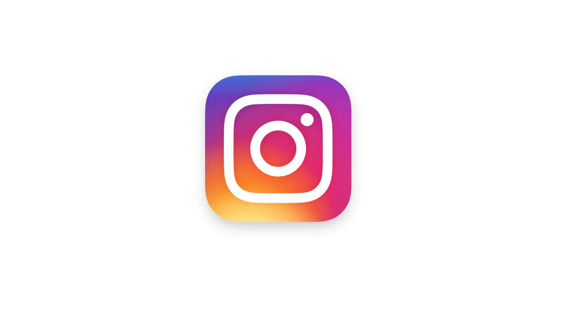 Instagram, gradient, rounded corners, Full HD Desktop Wallpaper
