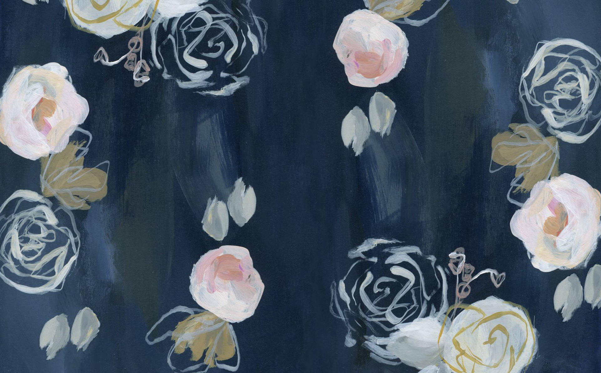 iPad, blush white gold, charcoal, Full HD Desktop Wallpaper