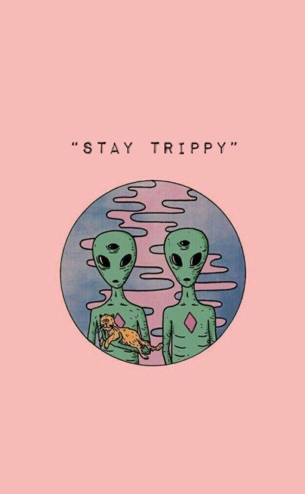iPad, green aliens, large black eyes, HD Phone Wallpaper