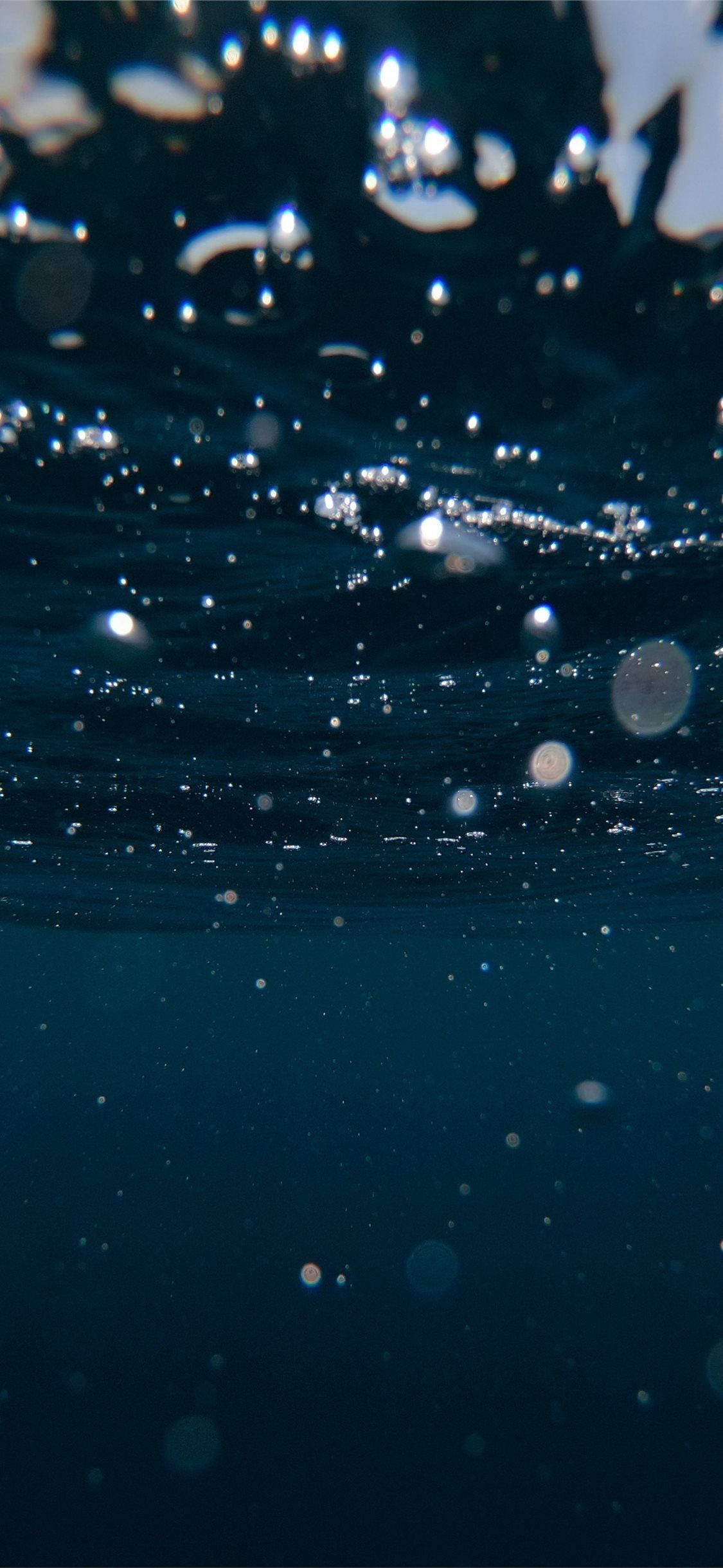 under water aesthetic, iPhone 11, deep blue water, Full HD Phone Wallpaper