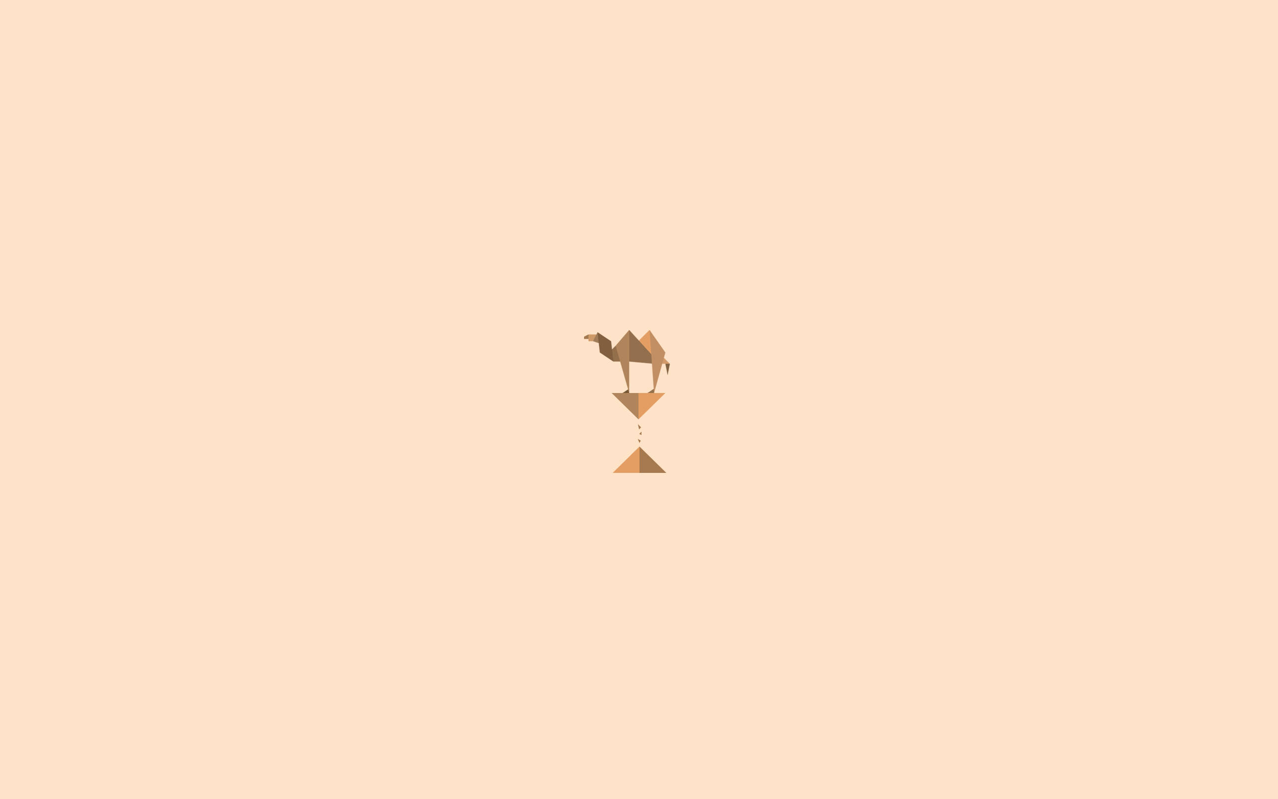 brown aesthetic camel laptop, camel, pyramid, 2K Desktop Wallpaper