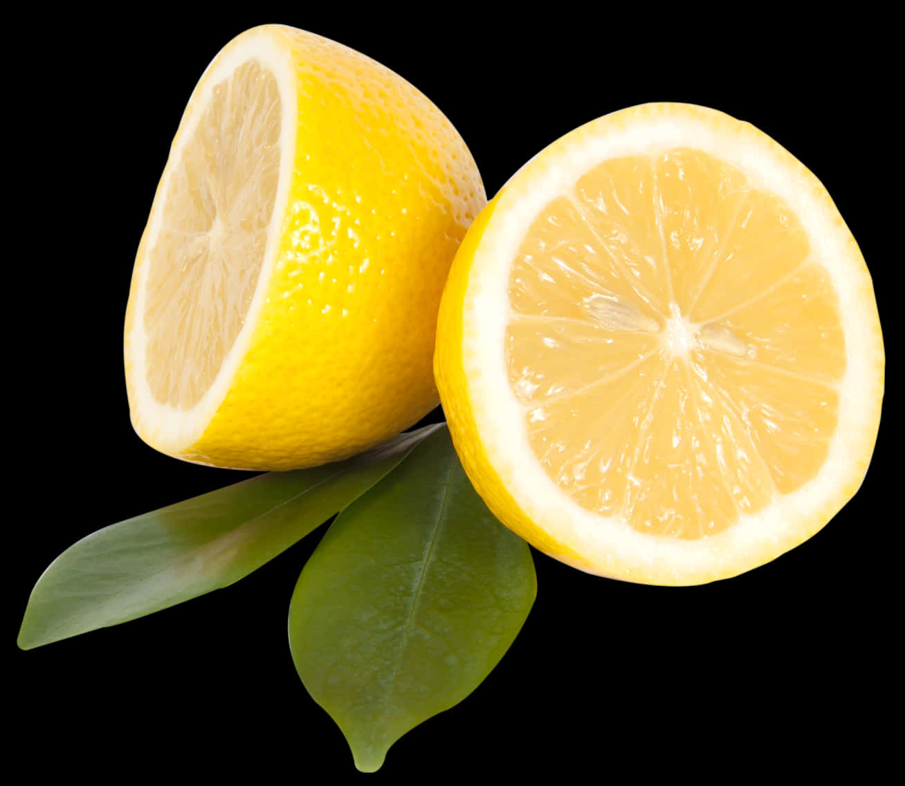 Aesthetic Lemon, yellow lemons, green leaves, HD Desktop Wallpaper