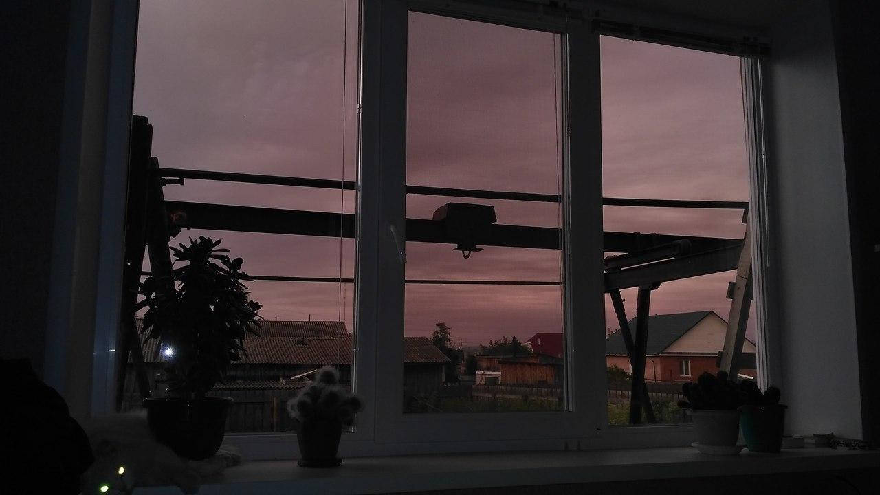 Aesthetic MacBook, dark purple sky, dusky purple sky, HD Desktop Wallpaper