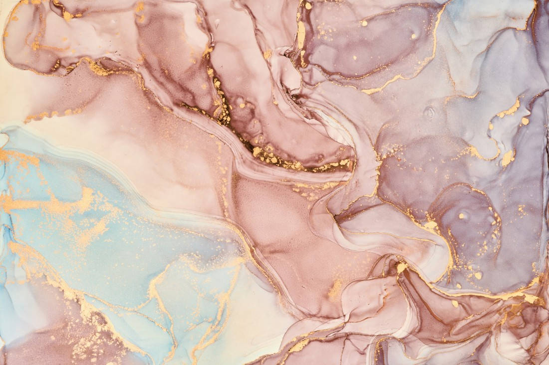 pastel and gold marble desktop, mauve lavender, soft blue, SD Desktop Wallpaper
