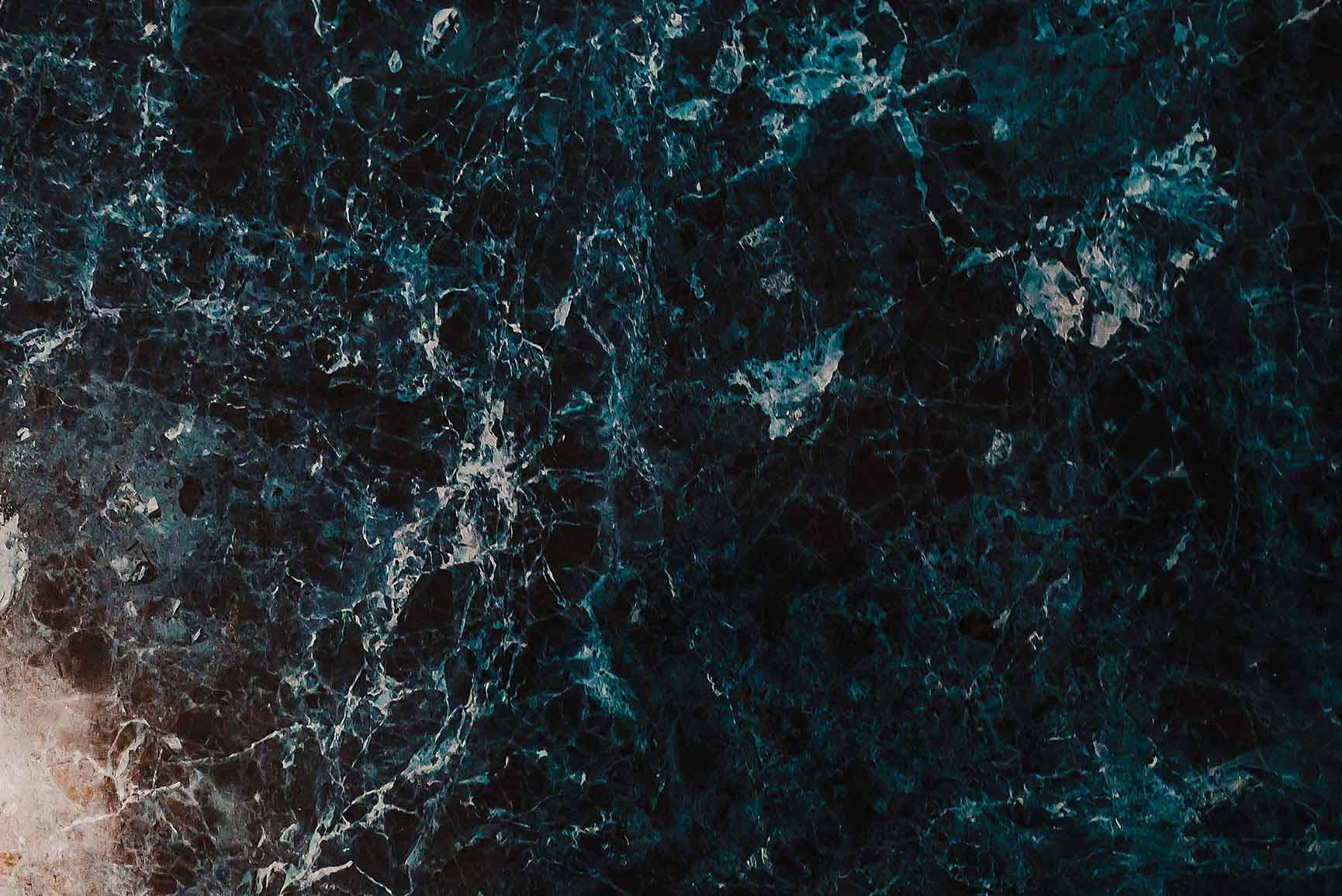 dark turquoise aesthetic marble, dark teal, black marble, HD Desktop Wallpaper