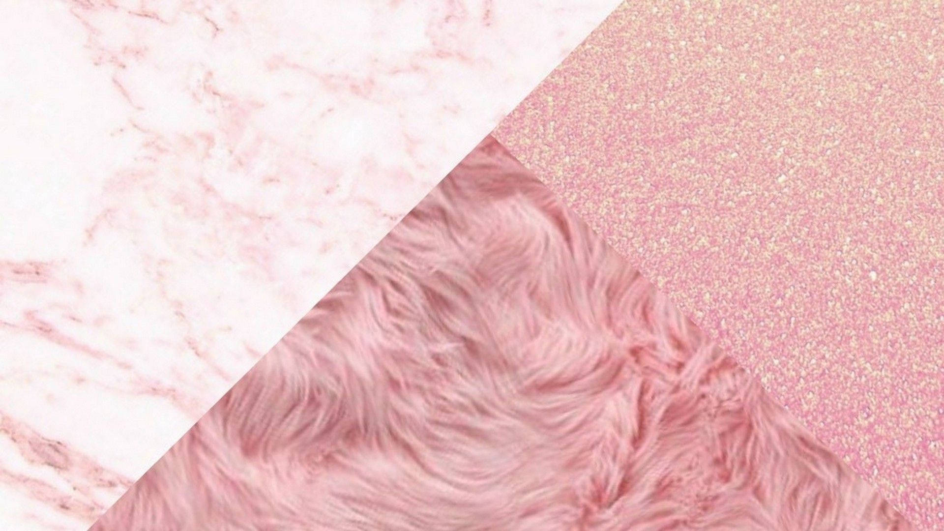 pink triangles, aesthetic marble design, pink marble glitter, Full HD Desktop Wallpaper
