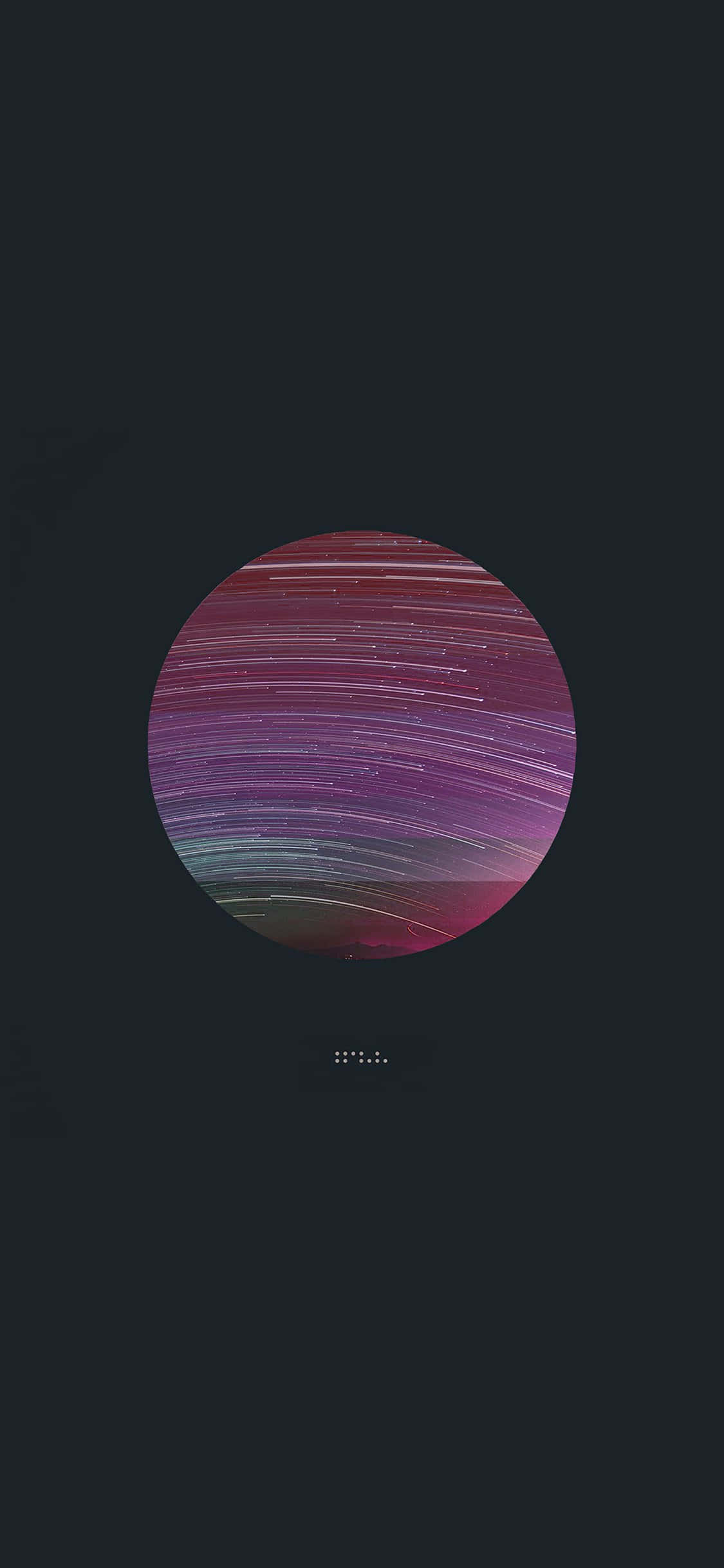 Aesthetic Minimalist iPhone, vibrant purple, pink star trails, Full HD Phone Wallpaper