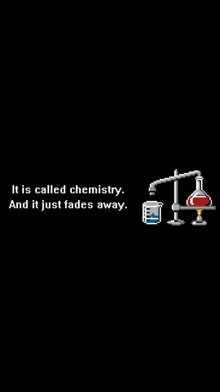 Chemistry Black Aesthetic Mood, pixel art, chemistry lab setup, HD Phone Wallpaper
