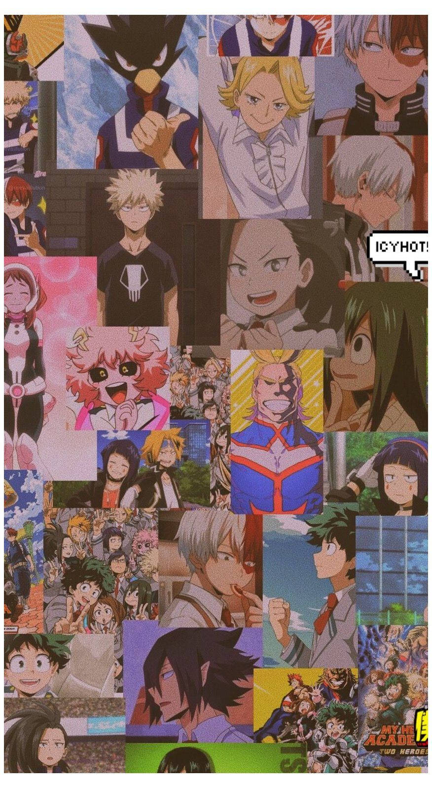 My Hero Academia, main characters, anime characters, HD Phone Wallpaper