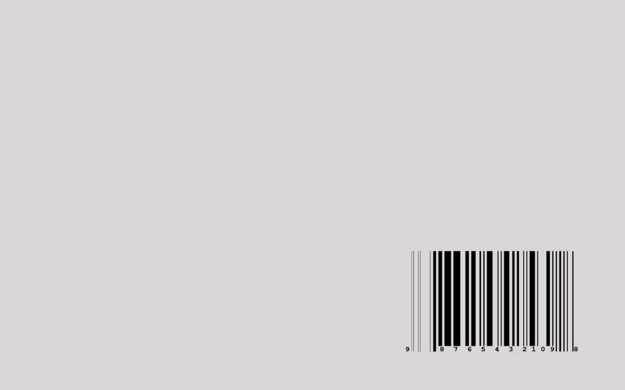 tumblr minimalist, light gray background, stark black barcode, HD Desktop Wallpaper