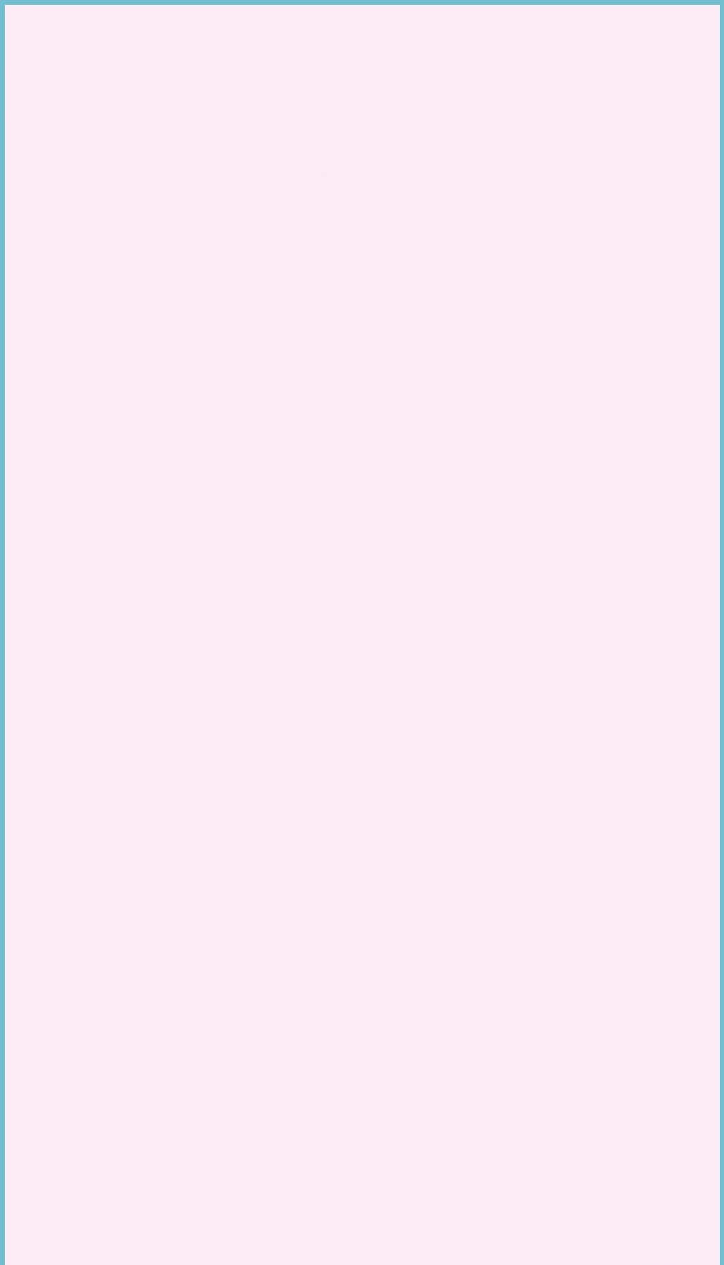 Aesthetic One Color, soft pink background, thin light blue border, HD Phone Wallpaper