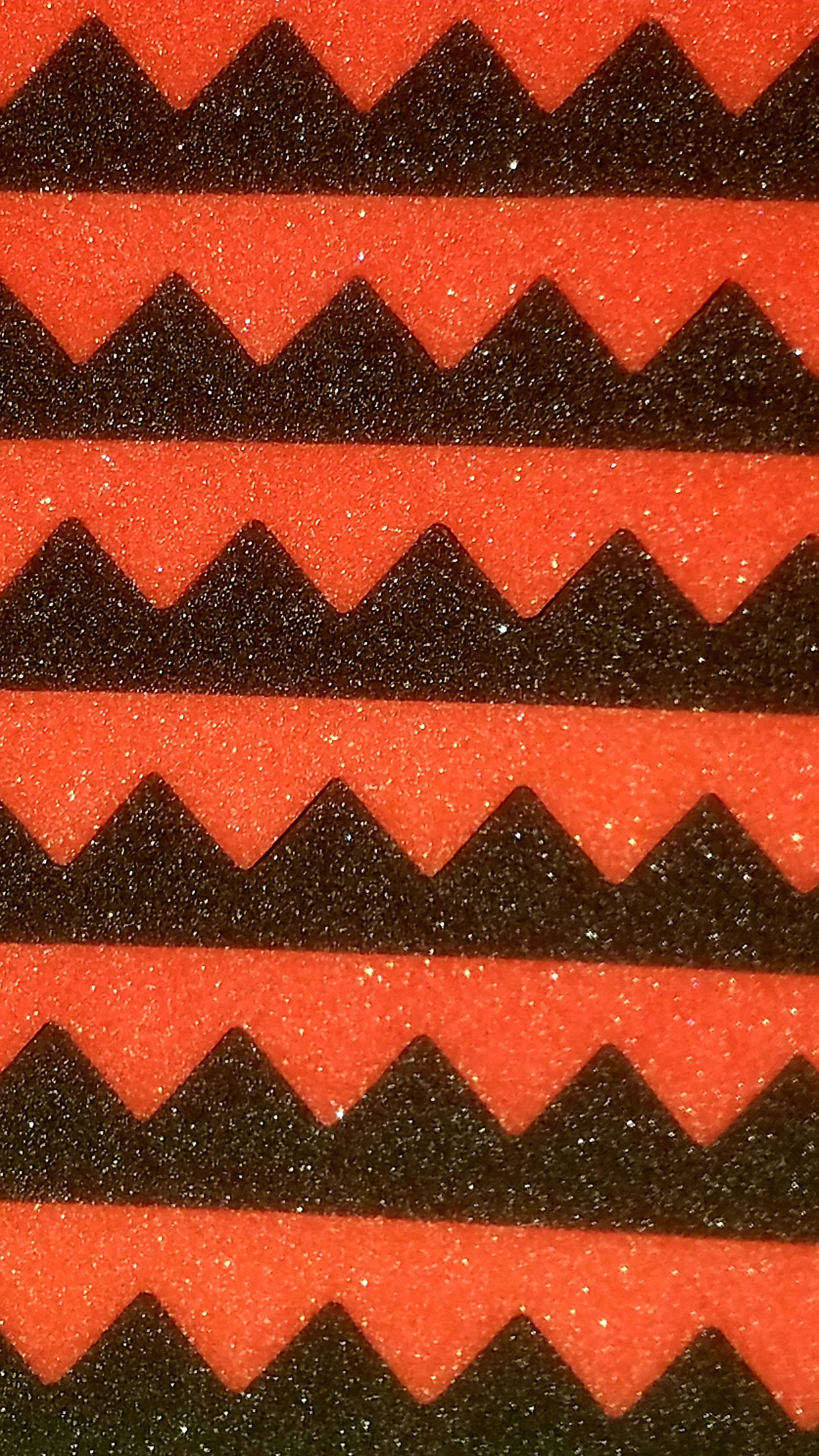 black, red, zigzag stripes, 4K Phone Wallpaper
