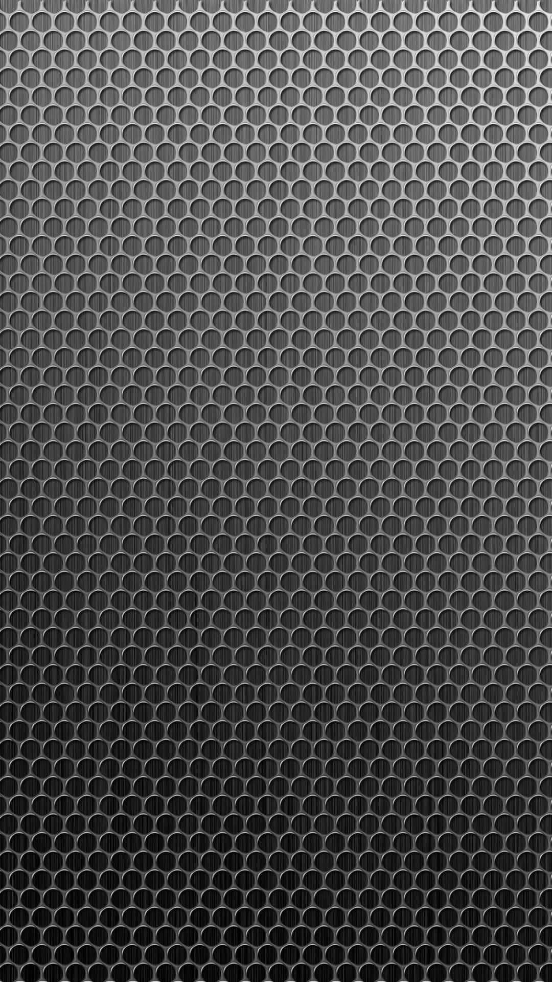 silver aesthetic, modern iPhone, dark gray metallic mesh, Full HD Phone Wallpaper