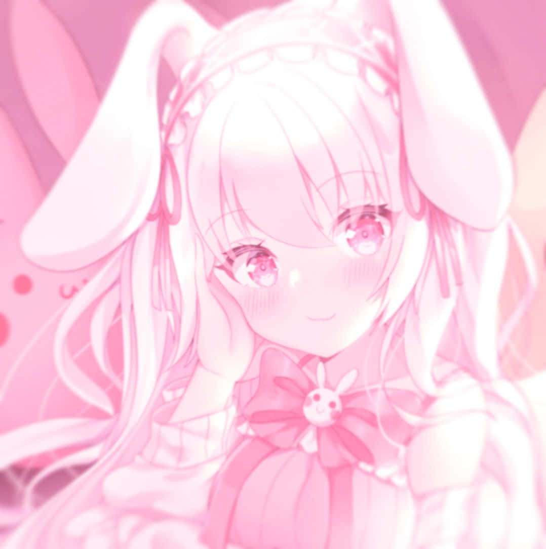 Discord Anime Pfp, pink aesthetic, anime girl, SD Phone Wallpaper