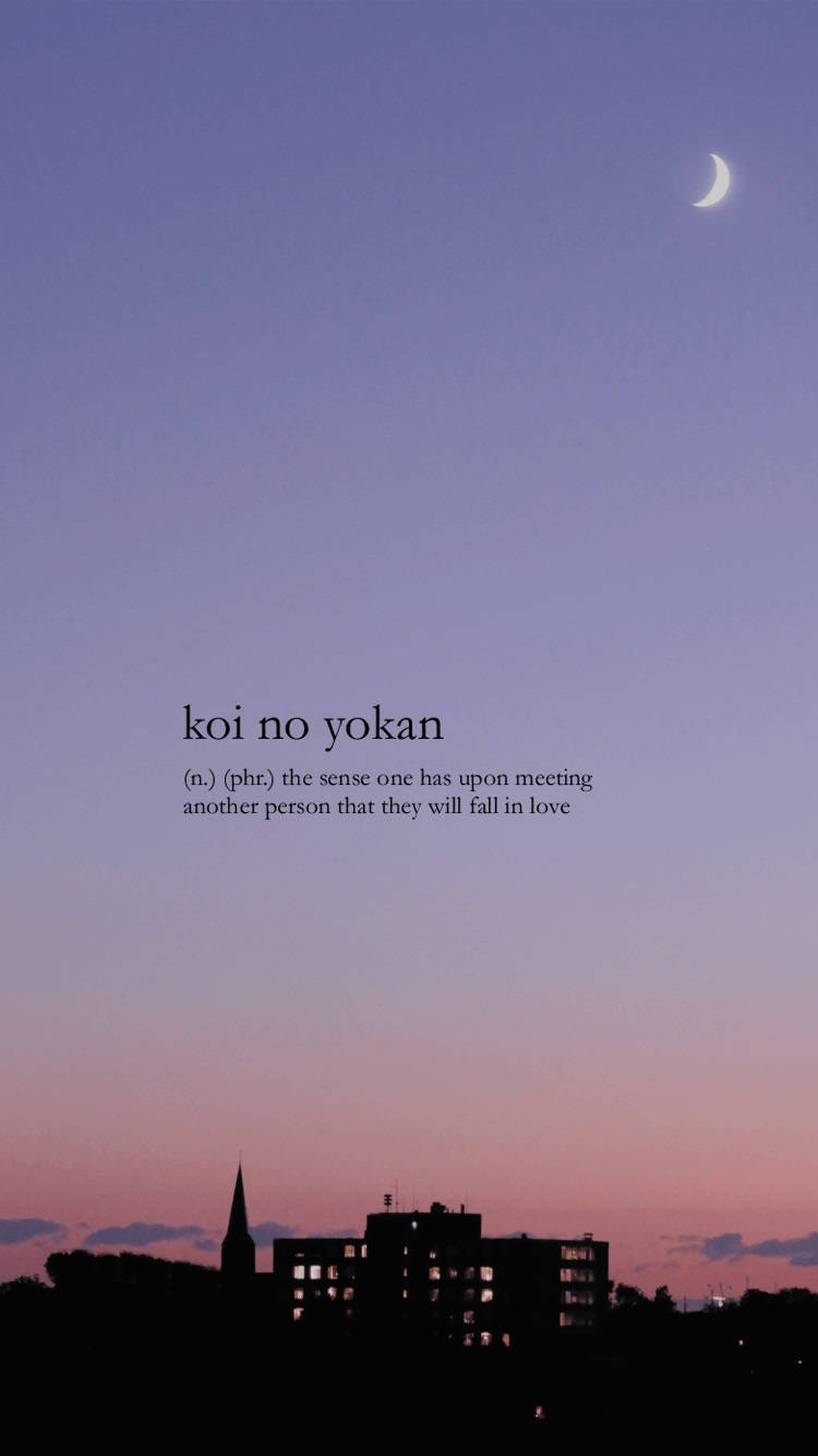 Aesthetic Pink iPhone, koi no yokan, twilight cityscape, HD Phone Wallpaper