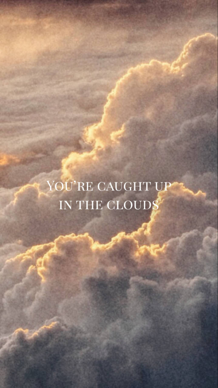 Sea Of Clouds, golden sunlight, dramatic clouds, HD Phone Wallpaper