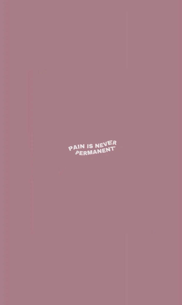 deep pink aesthetic, mauve background, white text, SD Phone Wallpaper