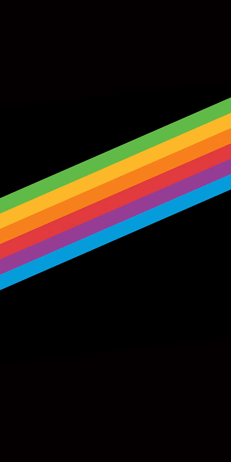 Aesthetic Rainbow Mobile, rainbow colored stripe, diagonal rainbow stripe, HD Phone Wallpaper