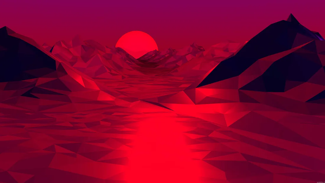 Aesthetic Red PC