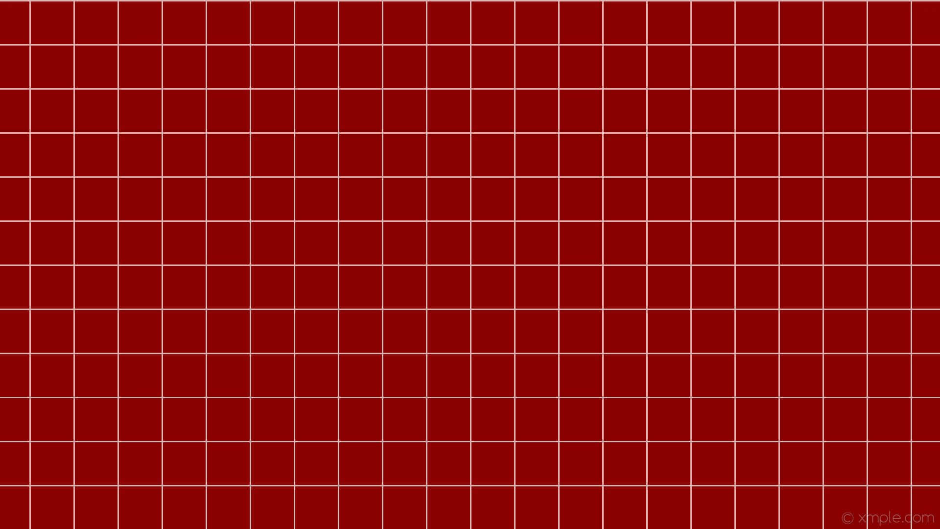 Aesthetic Red Pc, red background, crisp white grid pattern, Full HD Desktop Wallpaper
