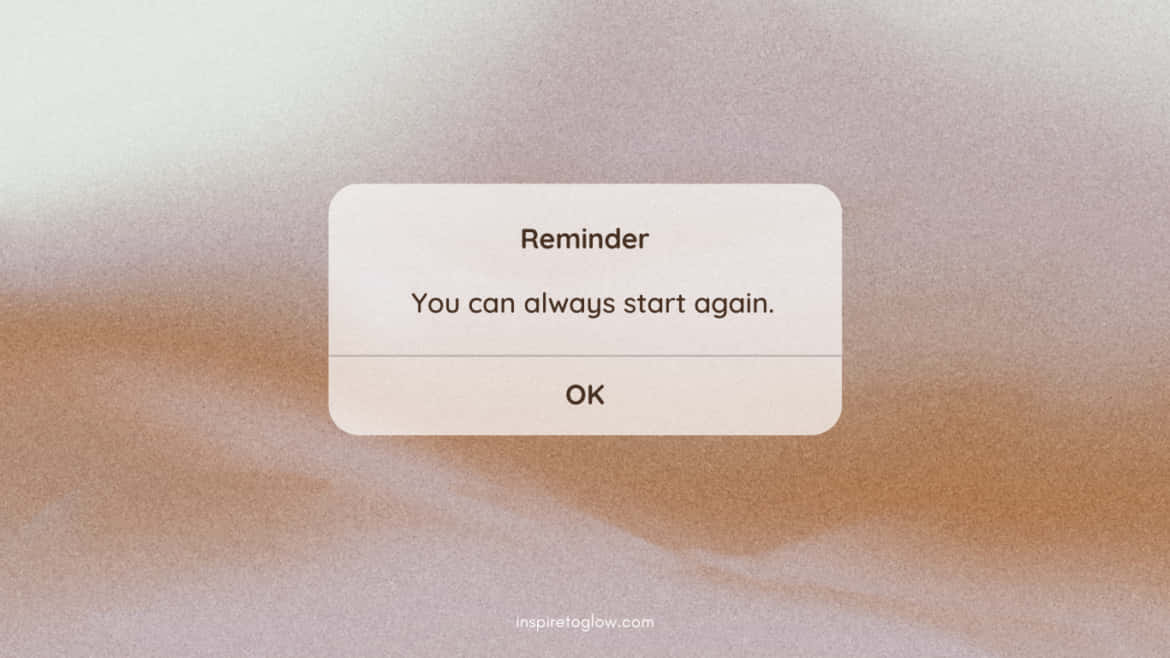 aesthetic reminder, soft gradient background, minimalist reminder box, SD Desktop Wallpaper