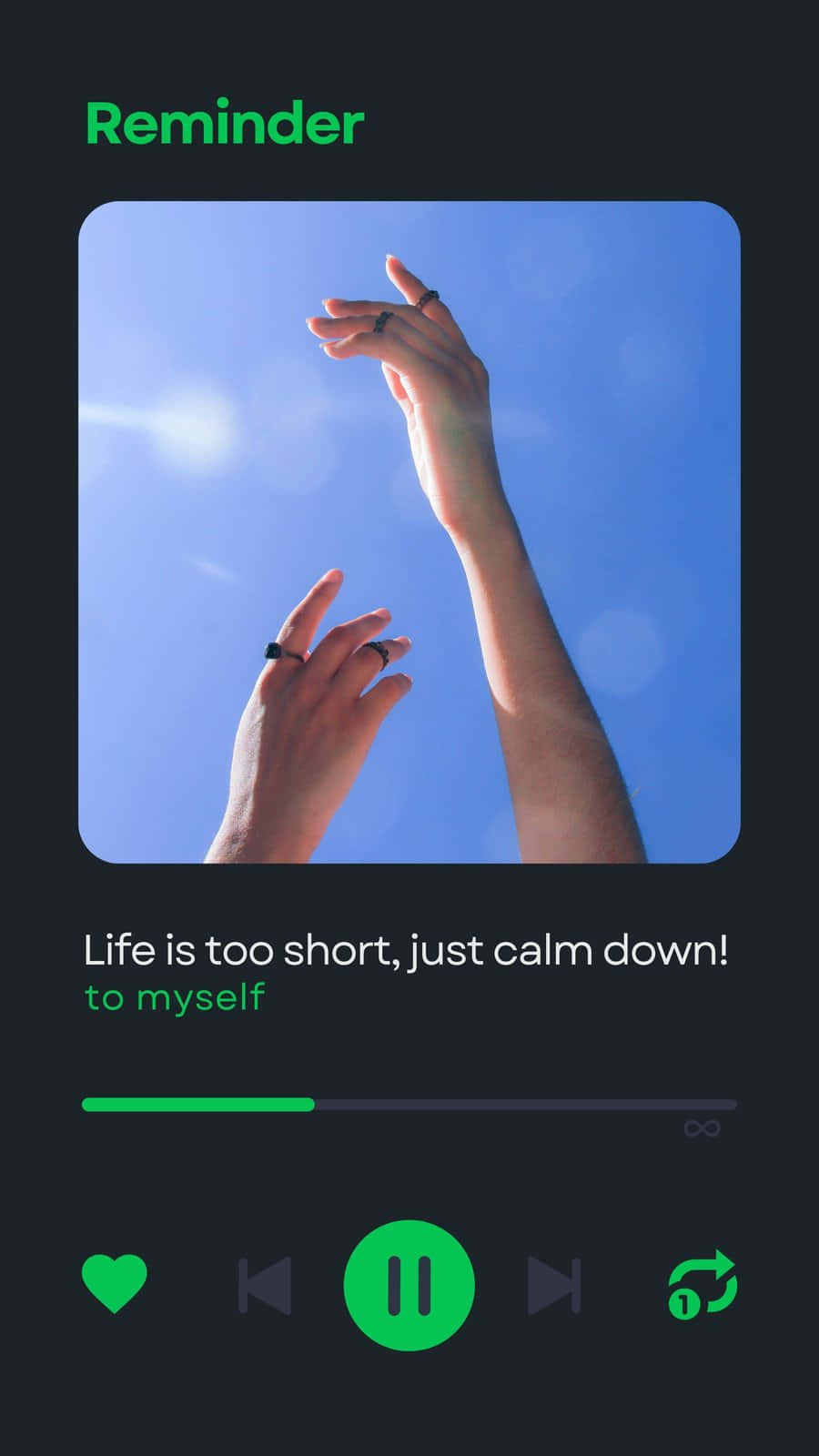 aesthetic reminder, sun, clear blue sky, HD Phone Wallpaper