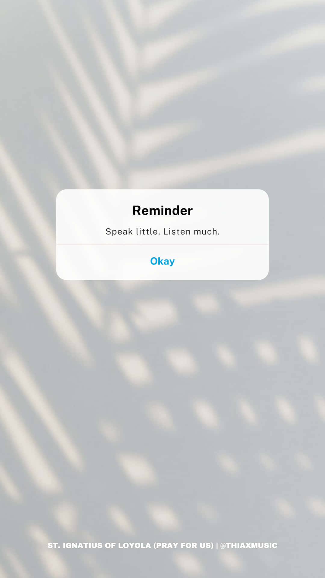 Aesthetic Reminder, Speak little. Listen much., smartphone reminder alert, Full HD Phone Wallpaper
