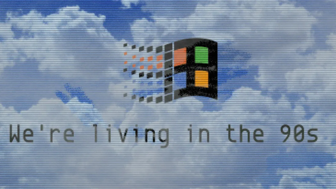 Aesthetic Retro Laptop