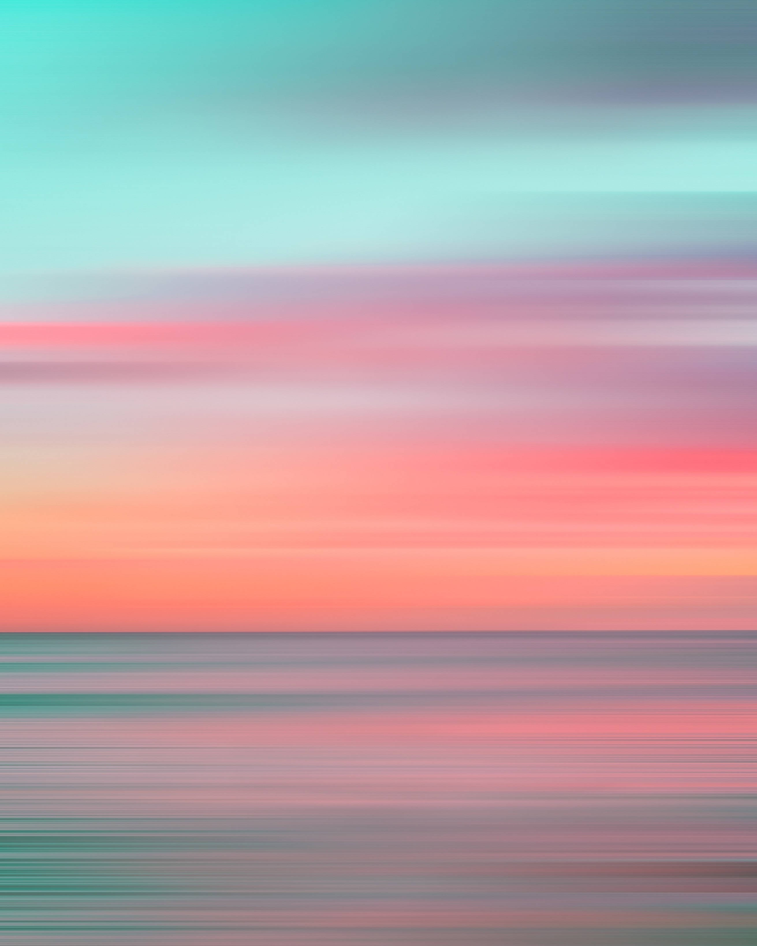 Aesthetic Sky, teal, pink, 2K Phone Wallpaper