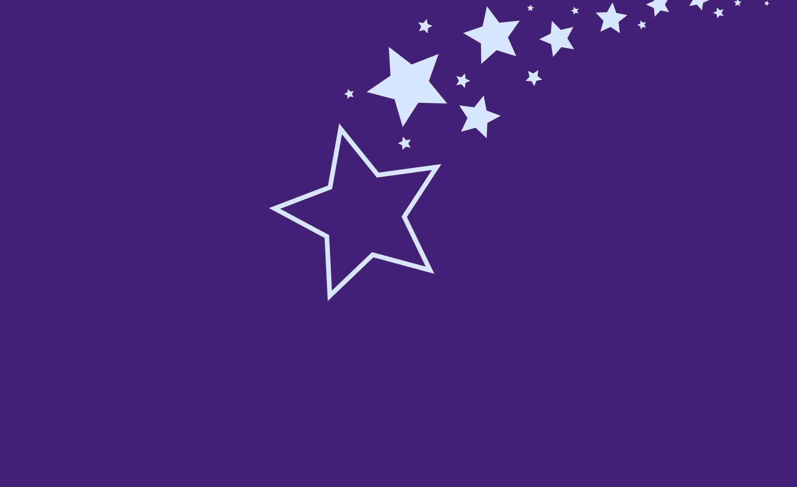 Aesthetic Star, white outlined stars, diagonally, Full HD Desktop Wallpaper