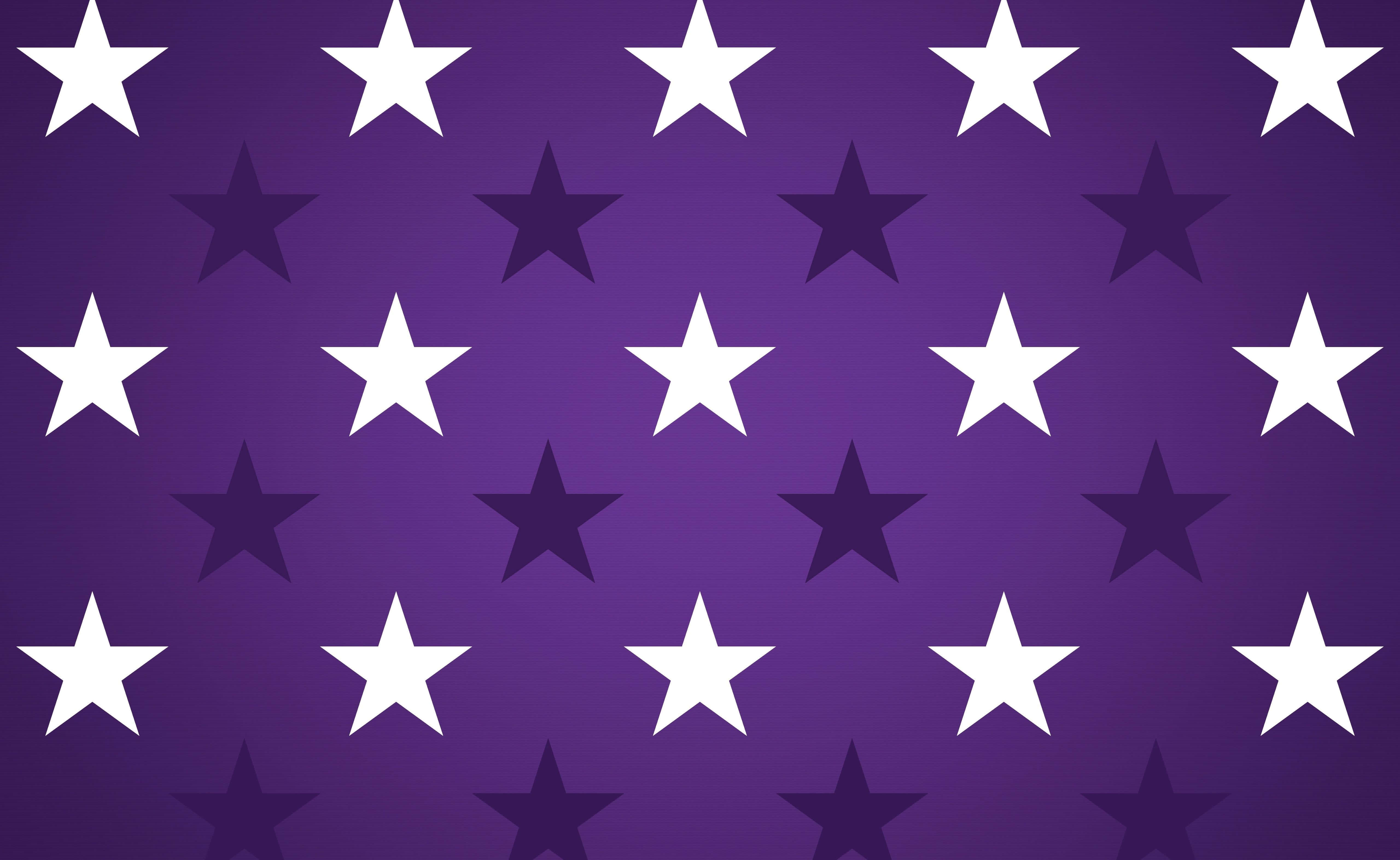 Aesthetic Star, midnight sky, white stars, 5K Desktop Wallpaper
