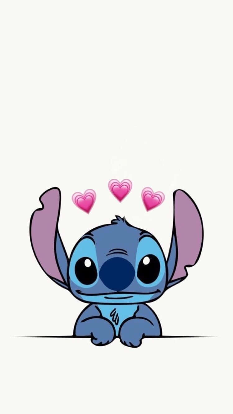 Stitch, Disney, blue alien, HD Phone Wallpaper