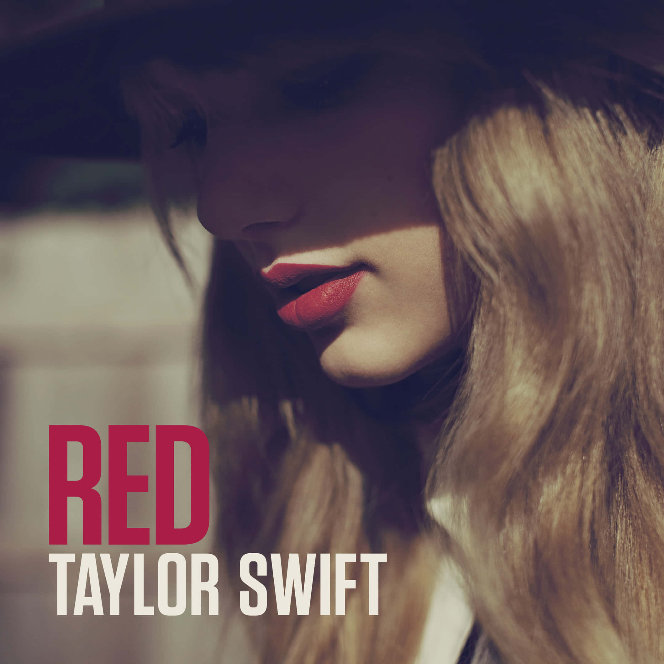 Taylor Swift, RED, bold red lips, Full HD Desktop Wallpaper