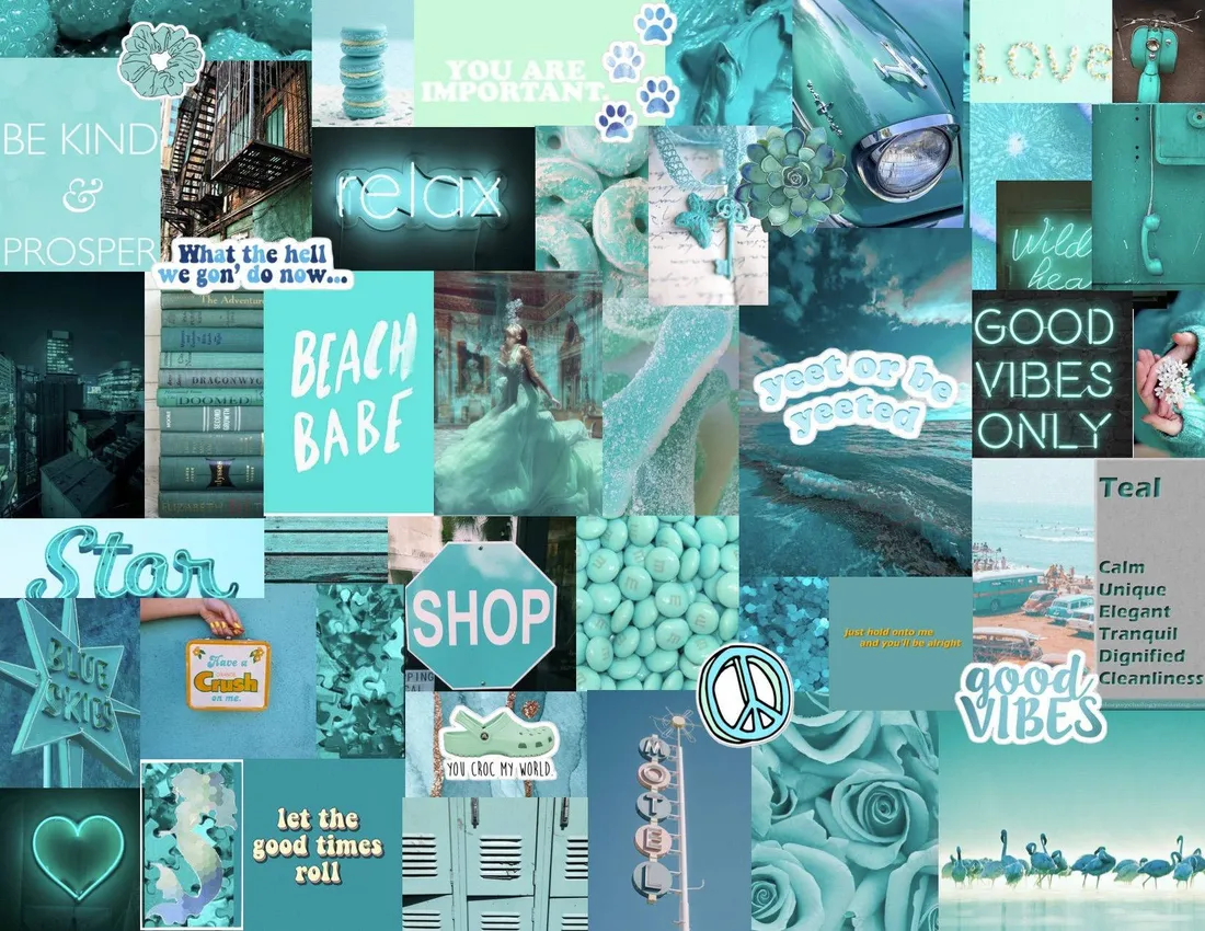 Aesthetic Teal