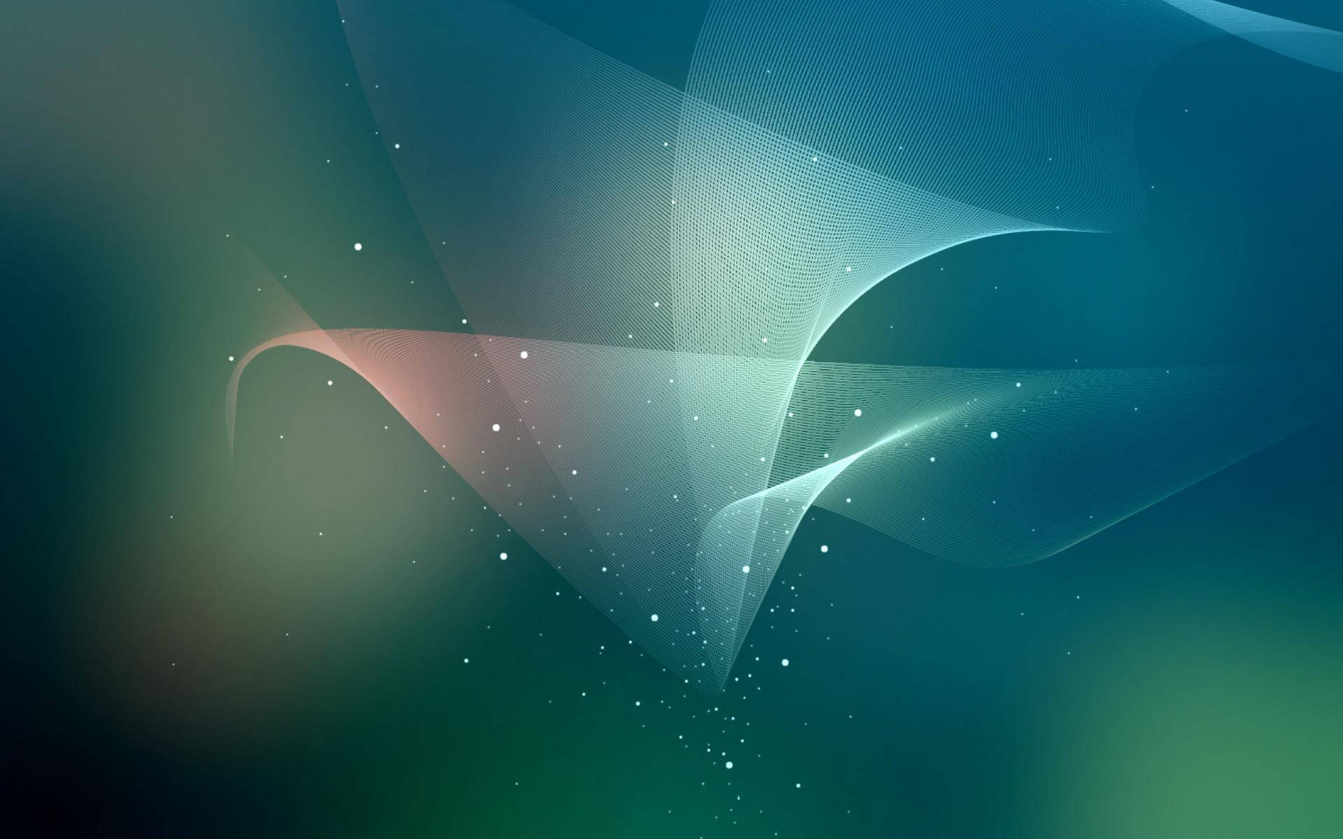 teal, coral, starry gradient background, Full HD Desktop Wallpaper