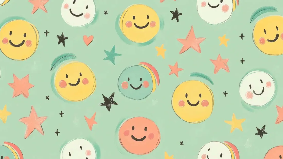 Aesthetic Trippy Smiley Face