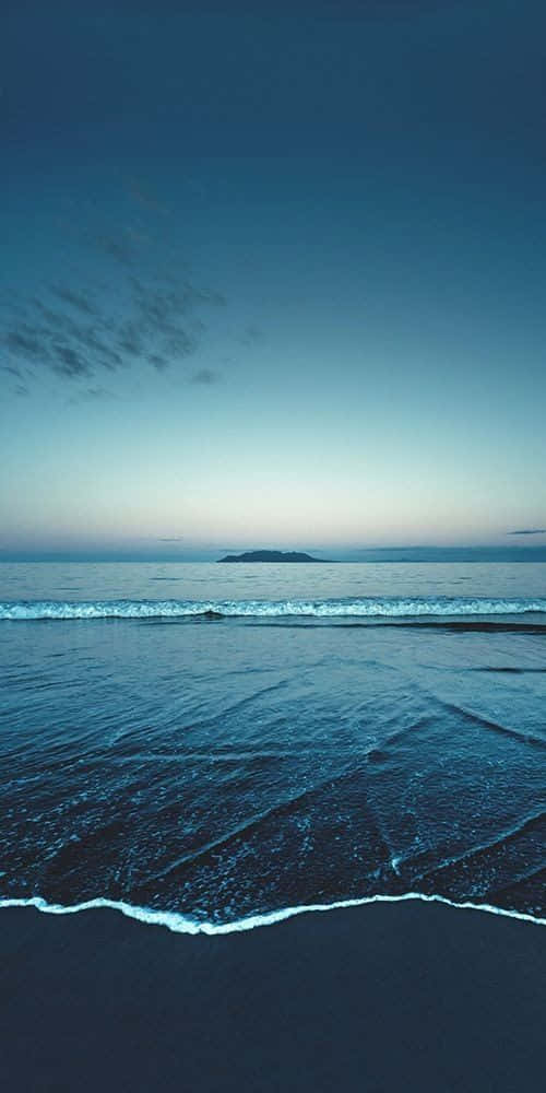 Aesthetic Wave, dusk, gentle waves, SD Phone Wallpaper