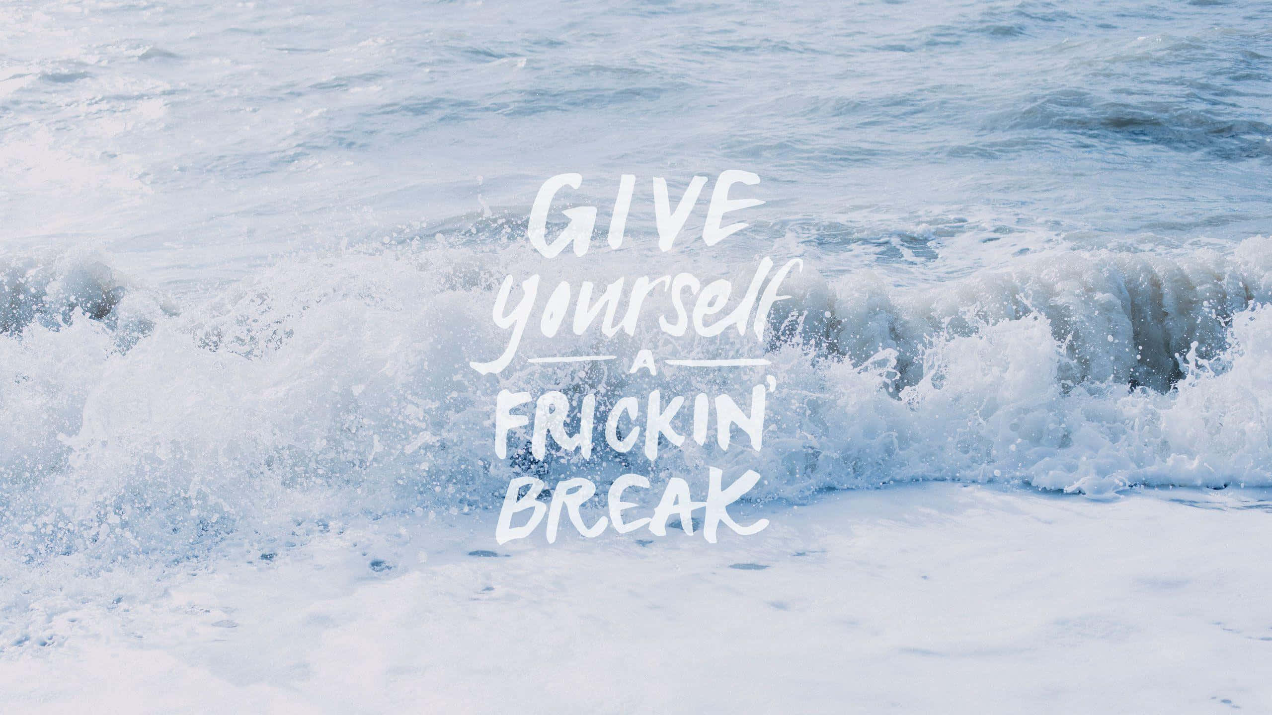 aesthetic wave, pink, yellow, 2K Desktop Wallpaper